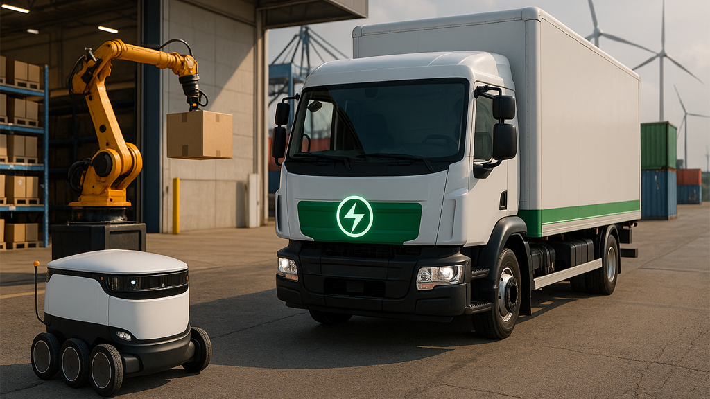 Тренды мировой логистики в 2025 году: цифровизация, экологичность и инновации