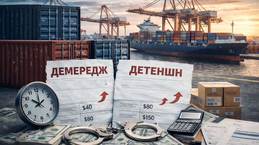 Что такое демередж и детеншн - как избежать дополнительных расходов