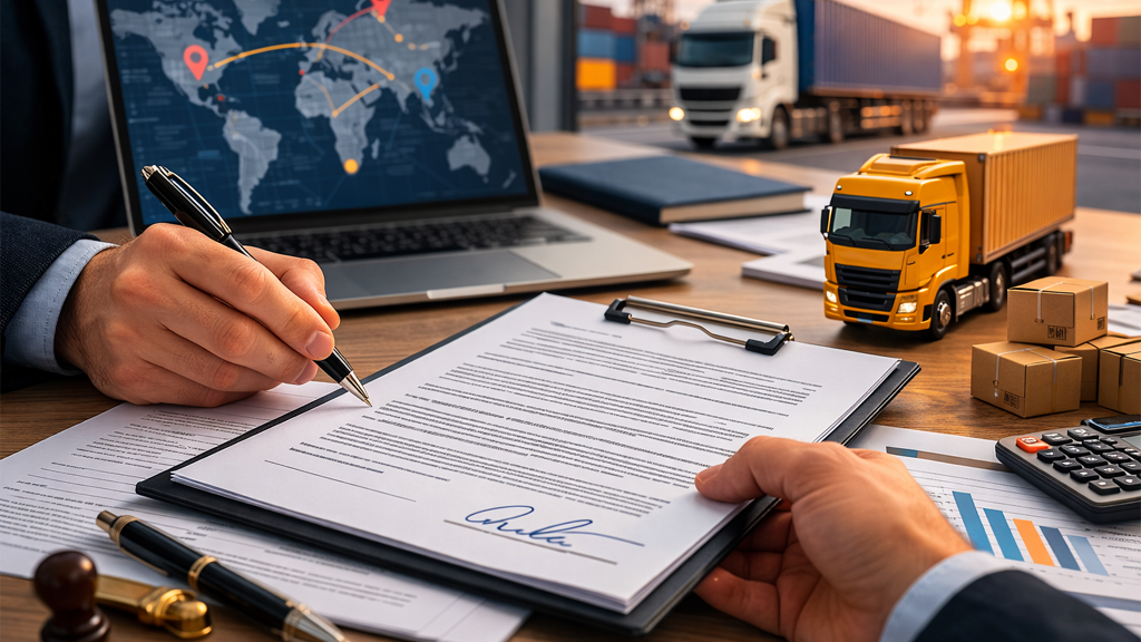 Договор перевозки груза - образец, как составить и какие особенности