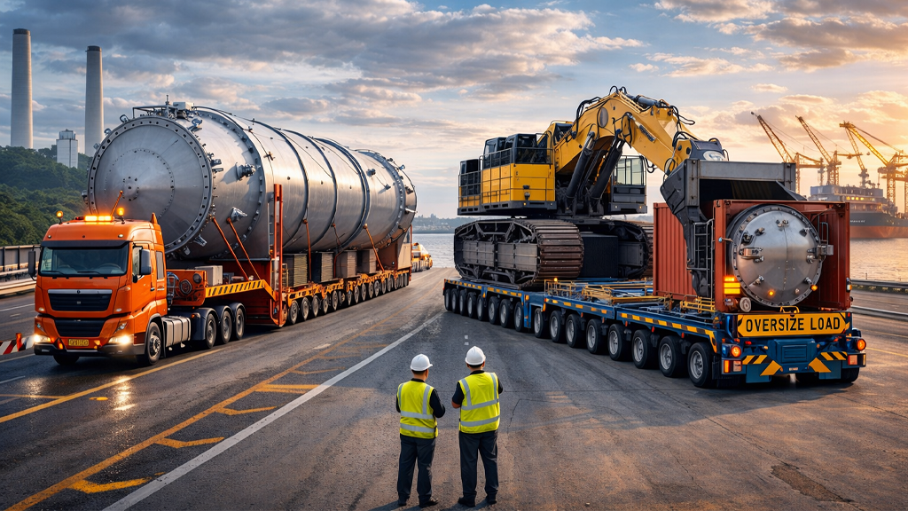 Перевозки больших грузов - особенности и нюансы, виды тарспортировки