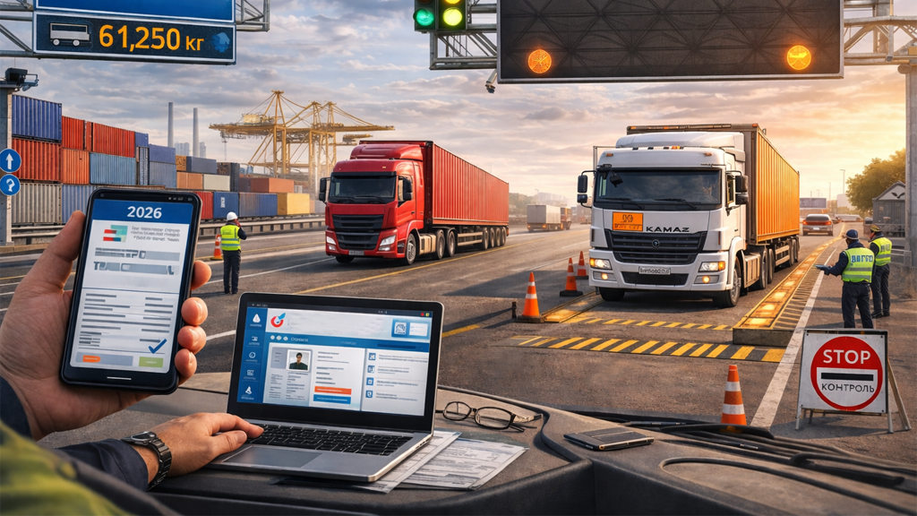 Правила перевозки грузов - изменения в 2026 году